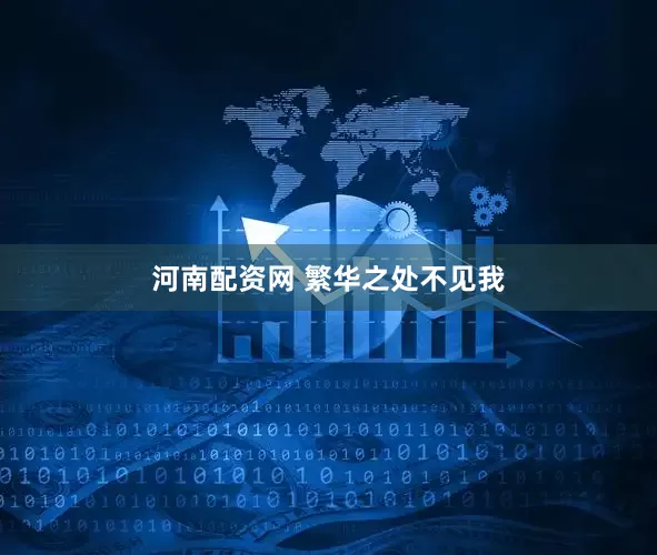 河南配资网 繁华之处不见我