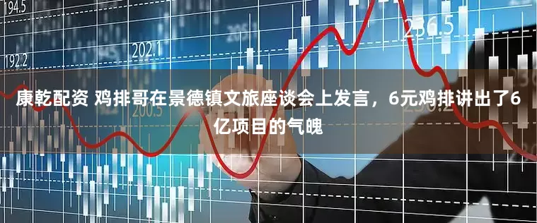 康乾配资 鸡排哥在景德镇文旅座谈会上发言，6元鸡排讲出了6亿项目的气魄